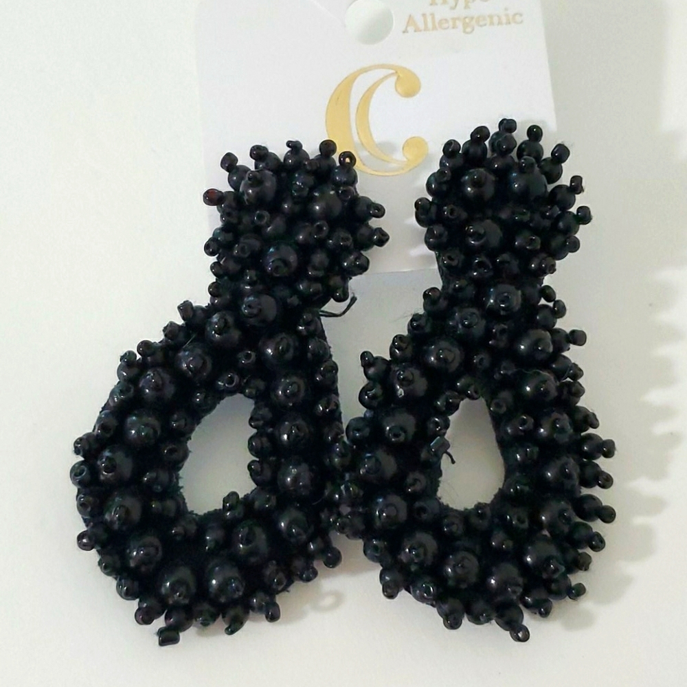 🆕️  Beaded Drop Earrings